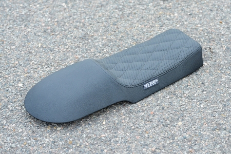Sitzbank Cafe Racer schwarz, Monolever